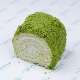 Pistachio Swiss Roll